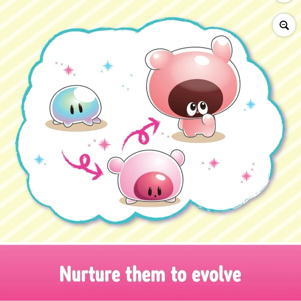 Punirunes Interactive Digital Pet Toy NEW Pink Virtual Pet - Picture 14 of 16